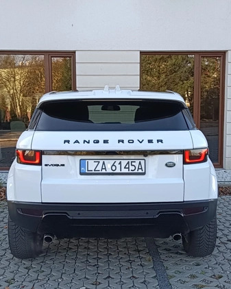 Land Rover Range Rover Evoque cena 109900 przebieg: 89000, rok produkcji 2018 z Kraków małe 497